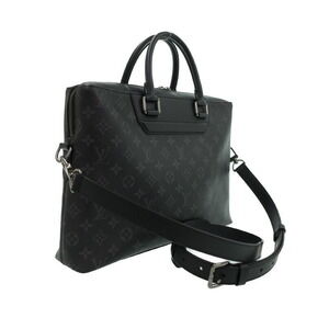 Louis Vuitton Monogram Bag Odyssey Business Eclipse Briefcase Black